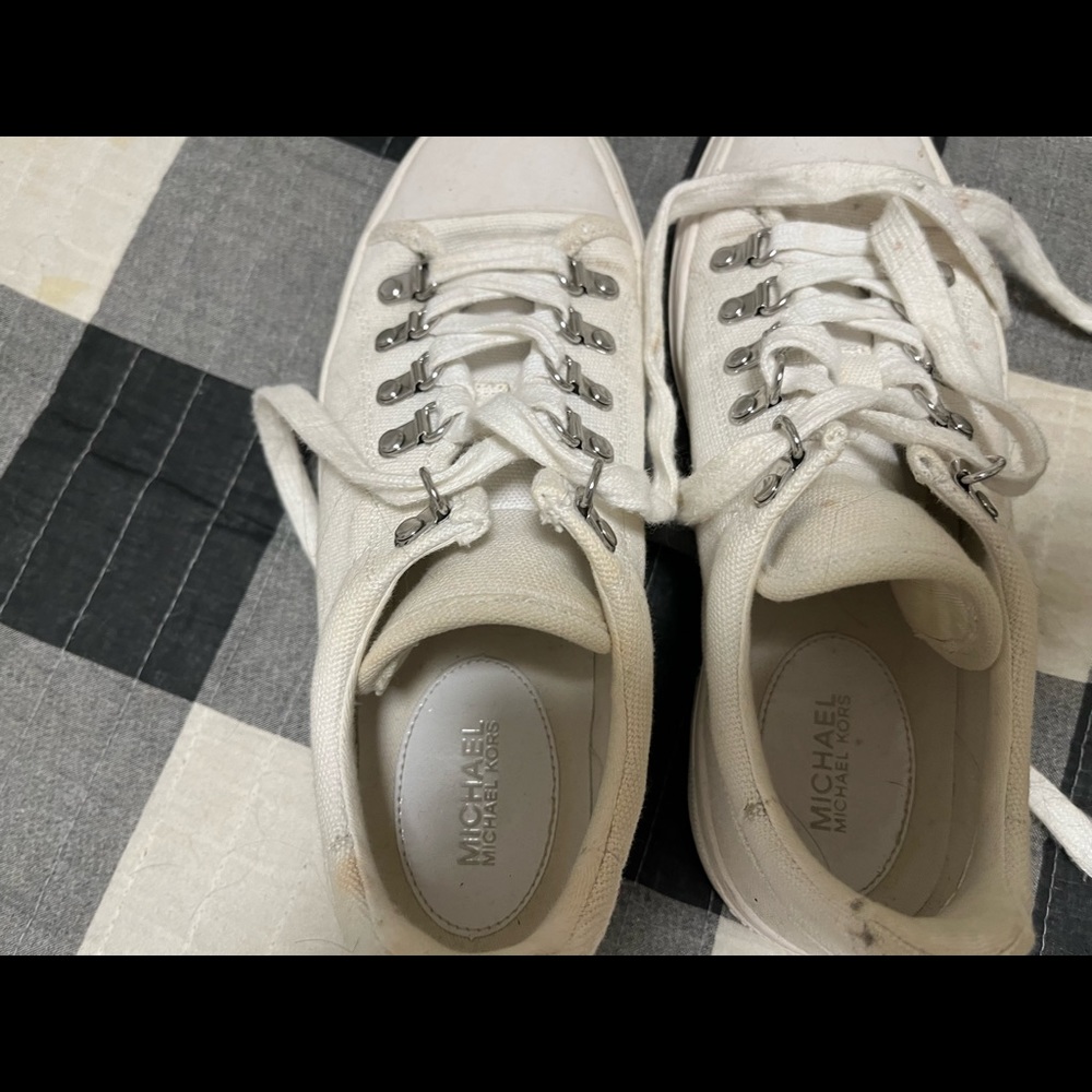 Michael Kors WHITE shoes sneakers